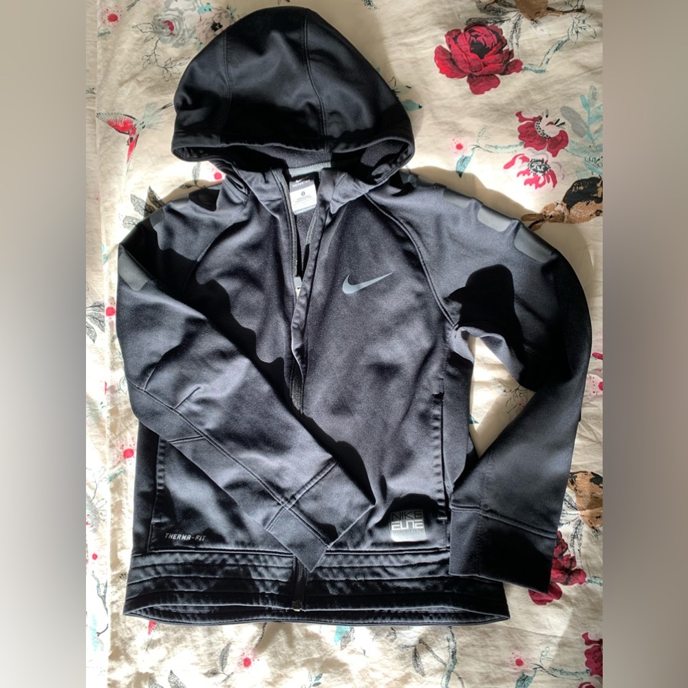 Nike black track jacket